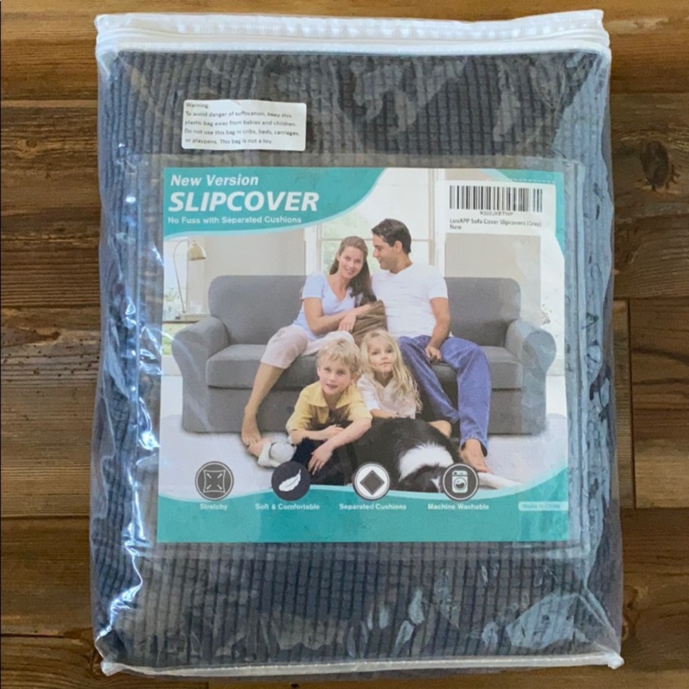 Gray Slipcovers For Sofa New